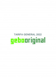Tarifa Gebo Febrero 2022