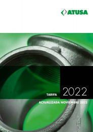 Catálogo Tarifa Atusa Noviembre 2022