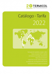 Tarifa Catálogo TERMICOL 2022