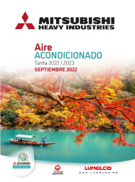 Mitsubishi Heavy Industries Aire Acondicionado Septiembre 2022-2023 Lumelco