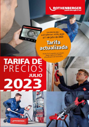 Tarifa Rothenberger Julio 2023